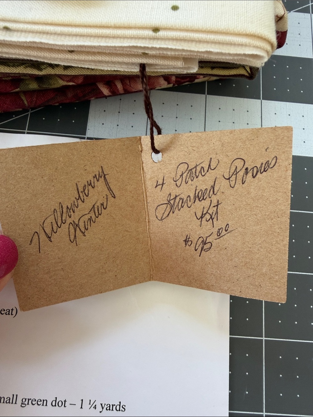 NWT….Maywood Studios Willowberry Winter Fabric/Material Quilting/Sewing - Picture 3 of 3